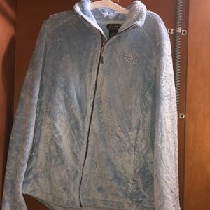 The North Face fleece zip up jacket